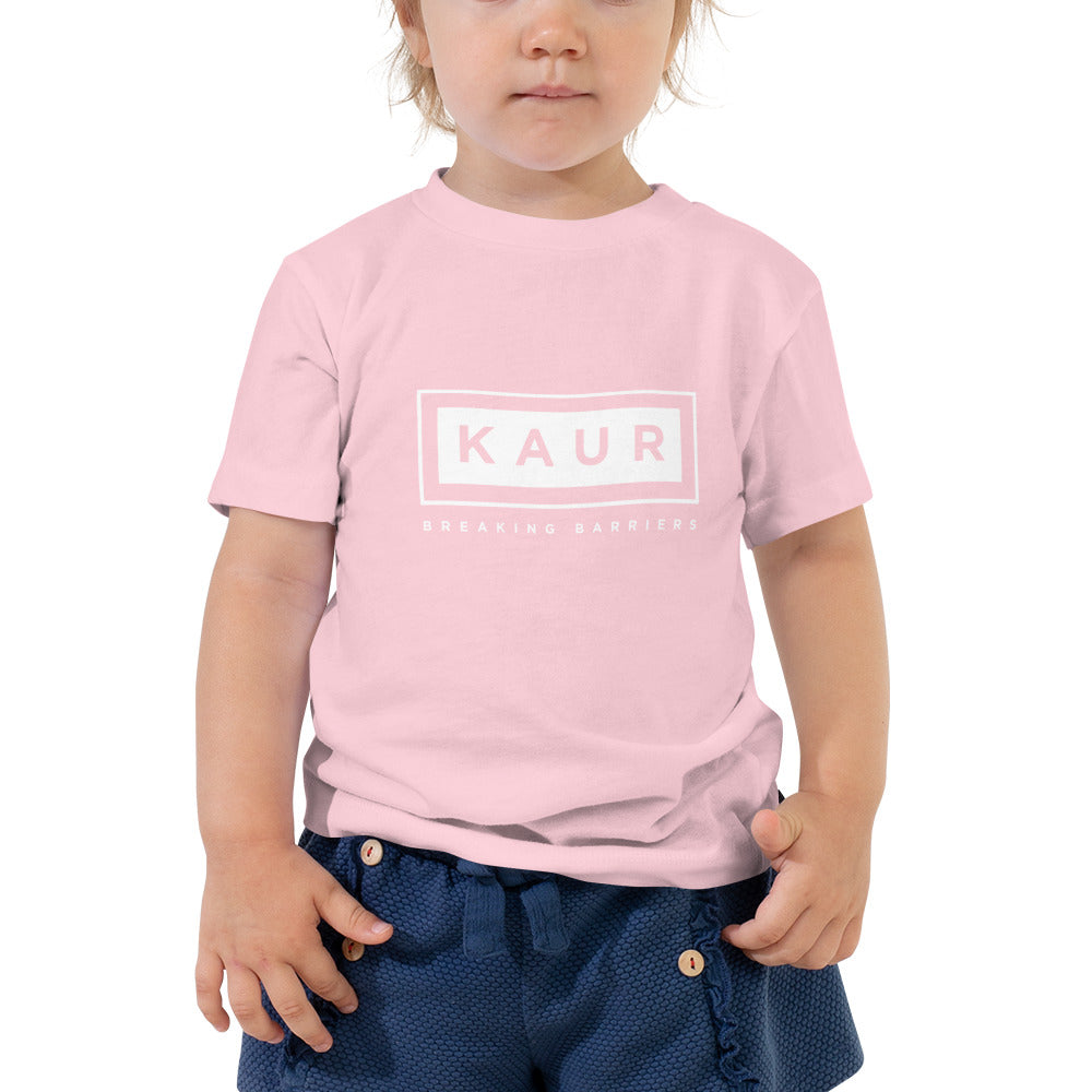 Kaur Breaking Barriers Toddler Short Sleeve Tee