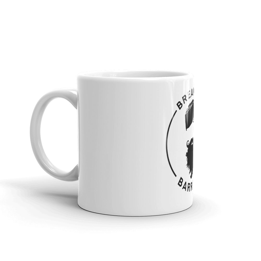 Trendy Singh Breaking Barriers White glossy mug