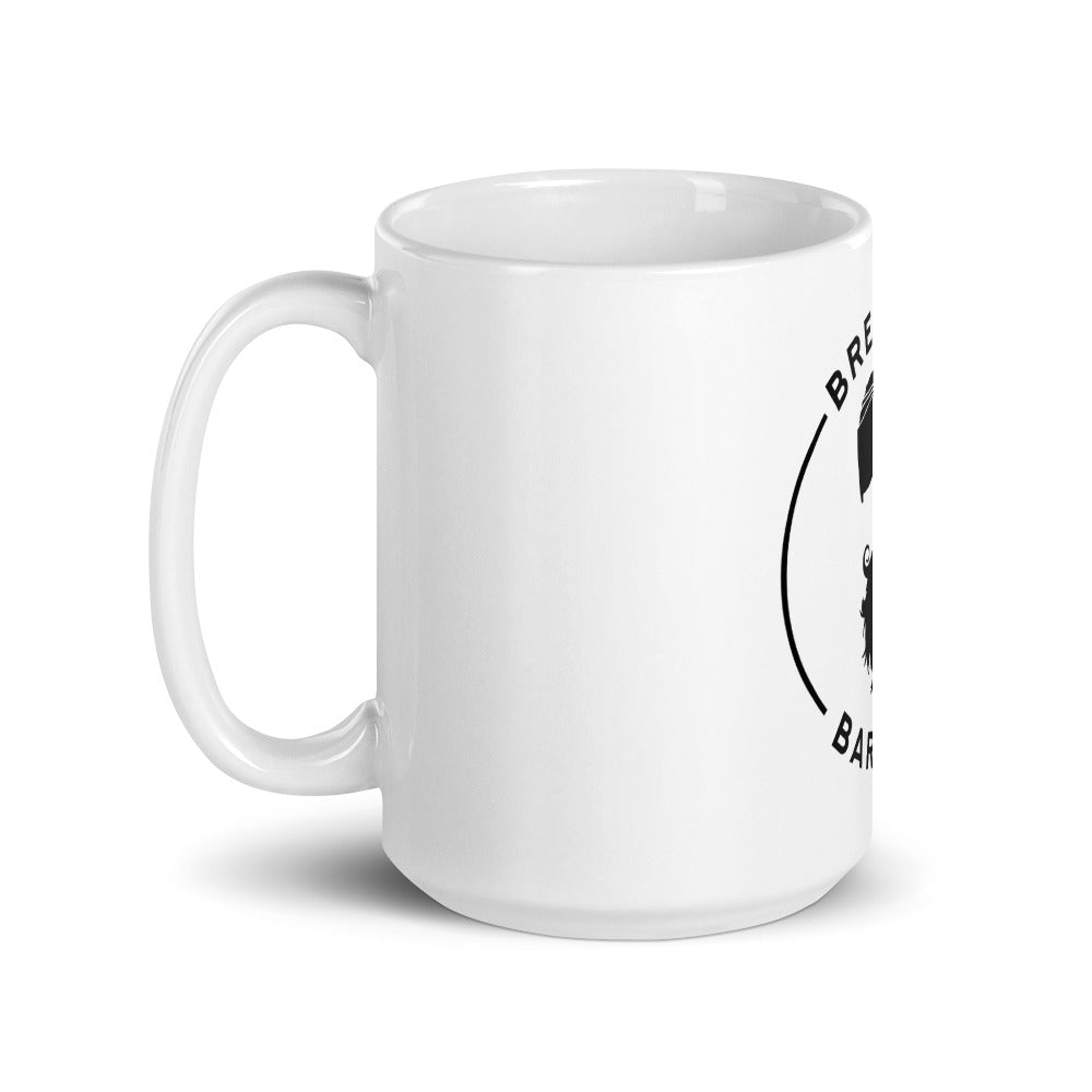 Trendy Singh Breaking Barriers White glossy mug