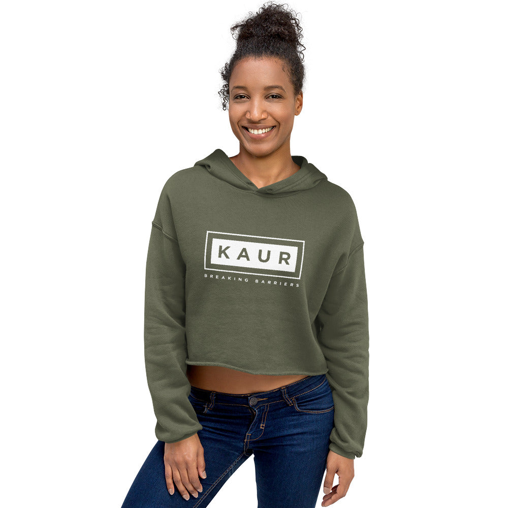 Kaur Breaking Barriers Crop Hoodie