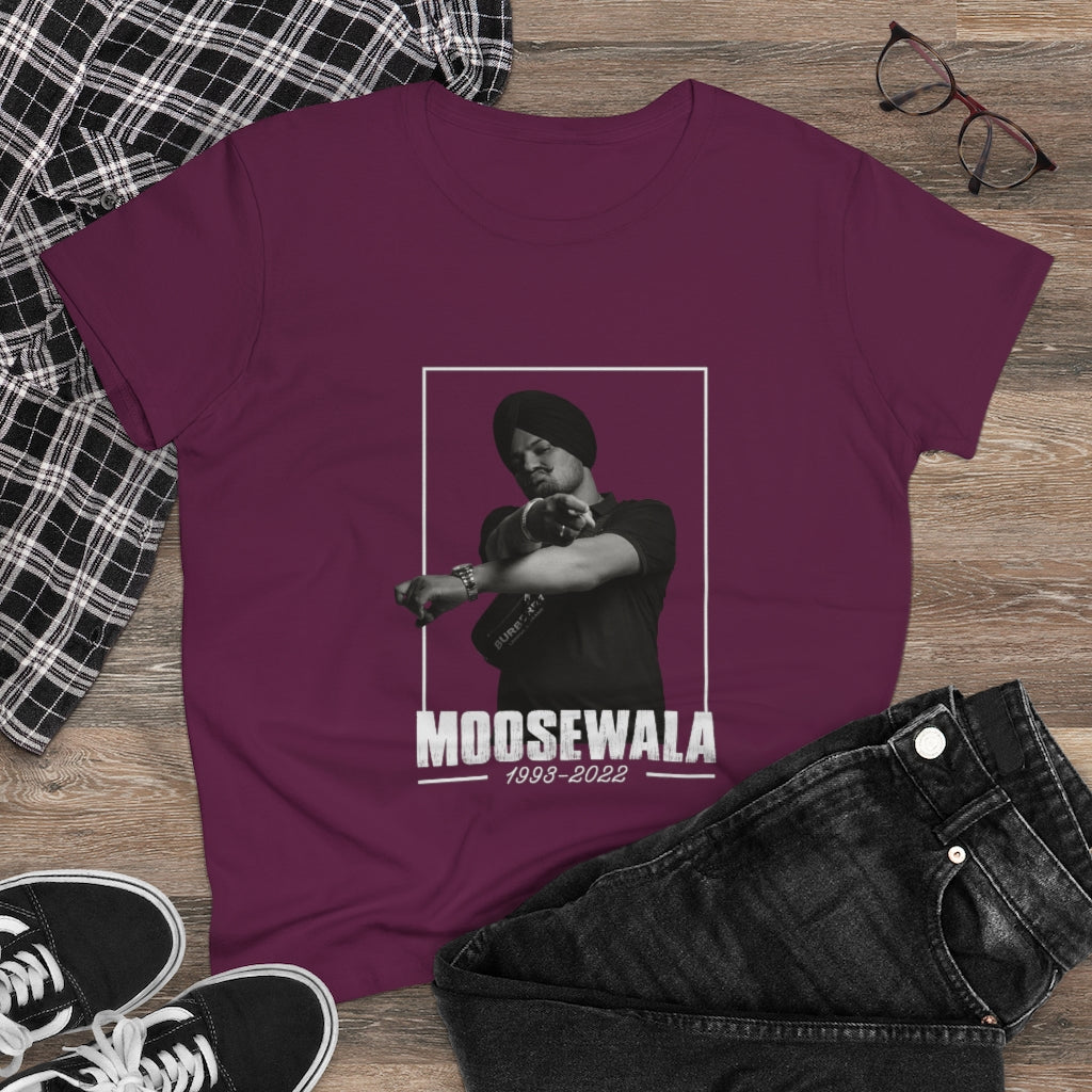 Moosewala Women's Cotton Tee