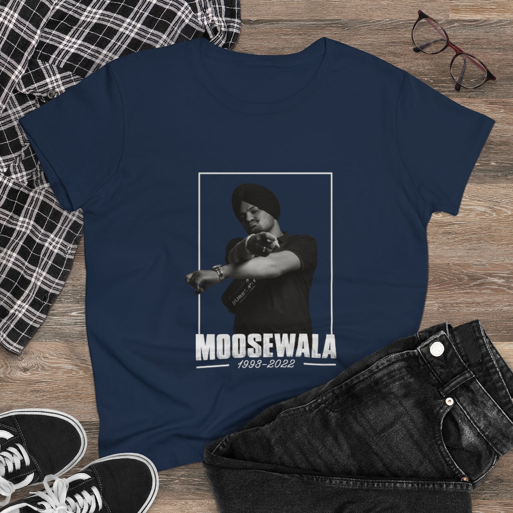 Moosewala Women's Cotton Tee