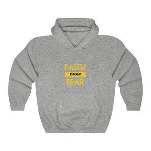 Faith over Fear - Unisex Hooded Sweatshirt