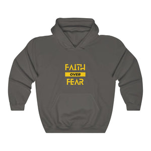 Faith over Fear - Unisex Hooded Sweatshirt