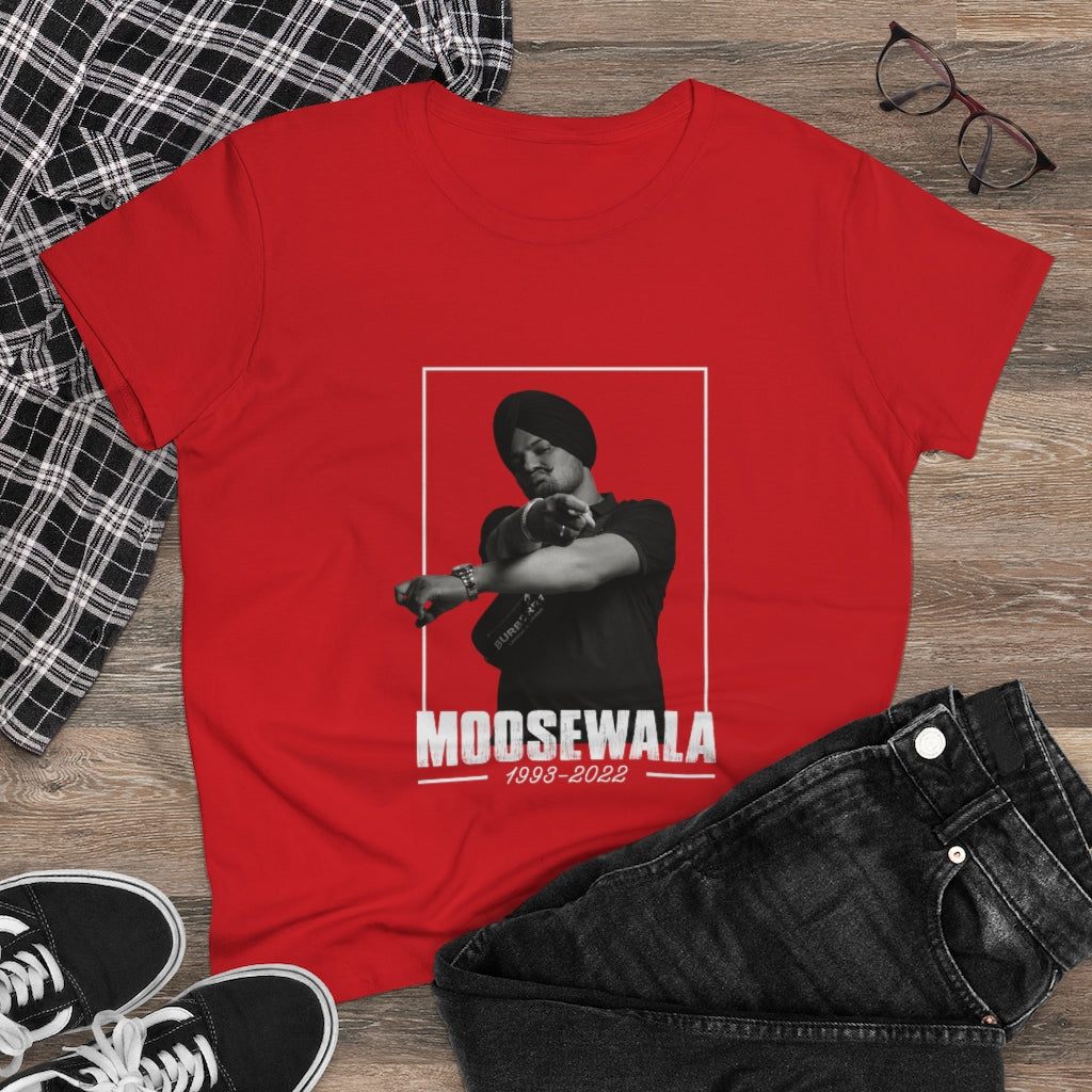 Moosewala Women's Cotton Tee