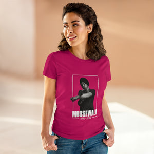 Moosewala Women's Cotton Tee