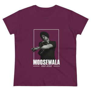 Moosewala Women's Cotton Tee