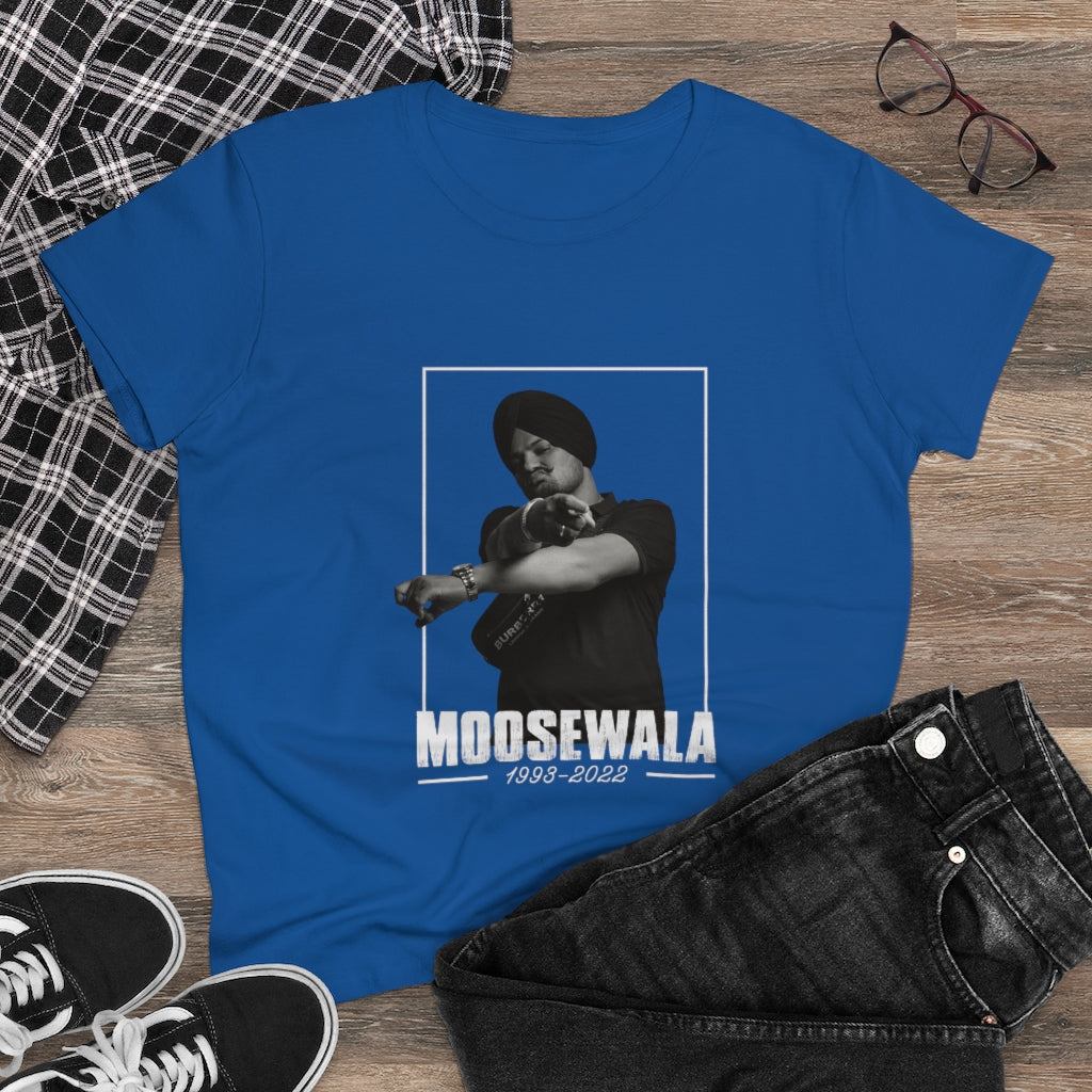 Moosewala Women's Cotton Tee