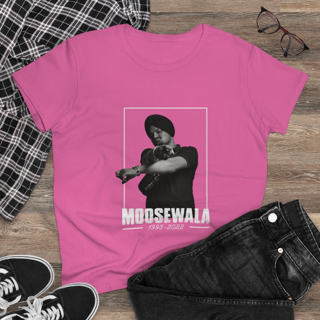 Moosewala Women's Cotton Tee