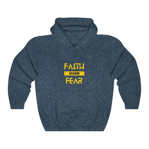 Faith over Fear - Unisex Hooded Sweatshirt