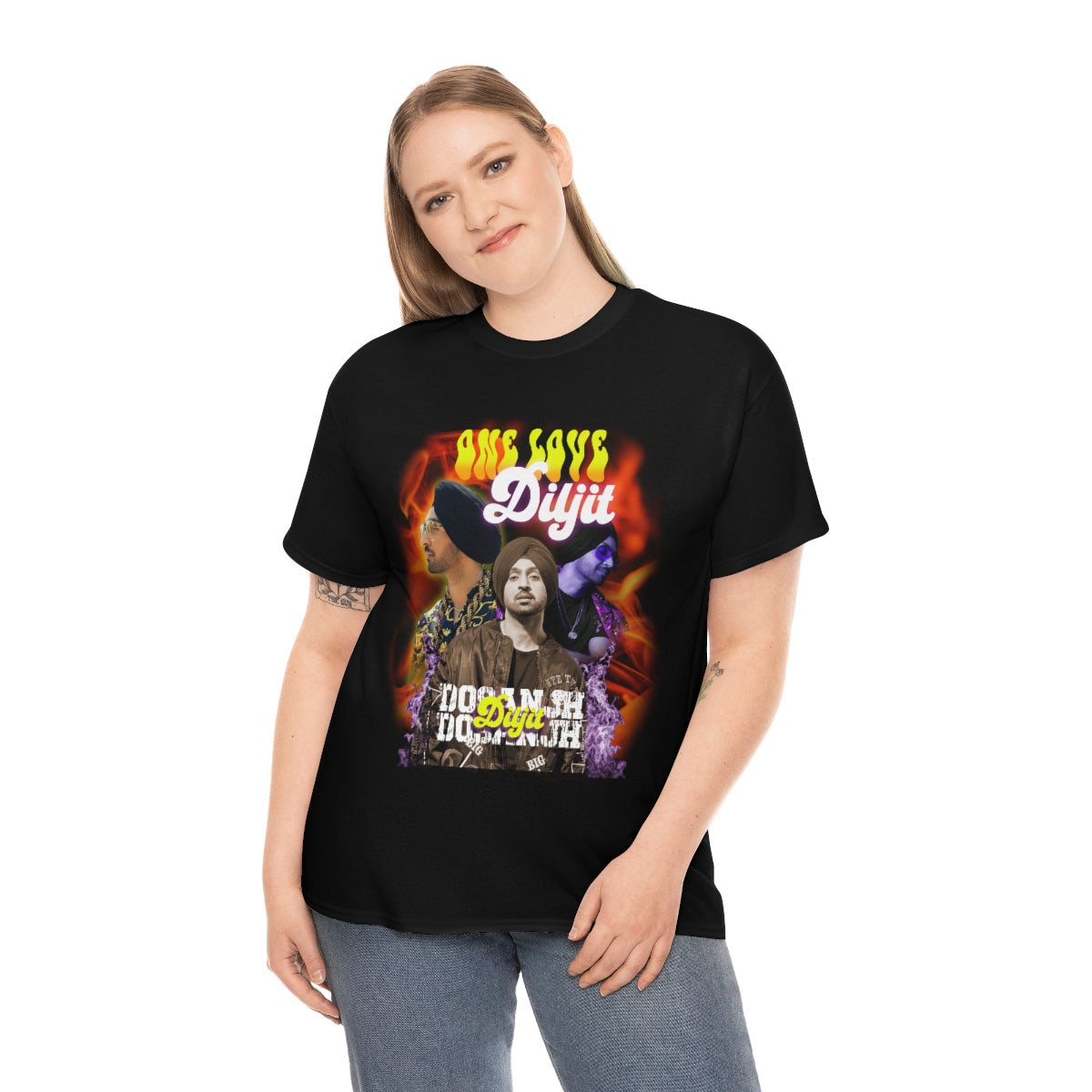 Diljit Dosanjh Fan Vintage Unisex Tee