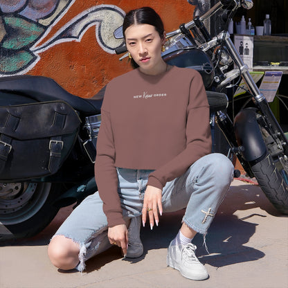 New Kaur Order Women's Cropped Sweatshirt