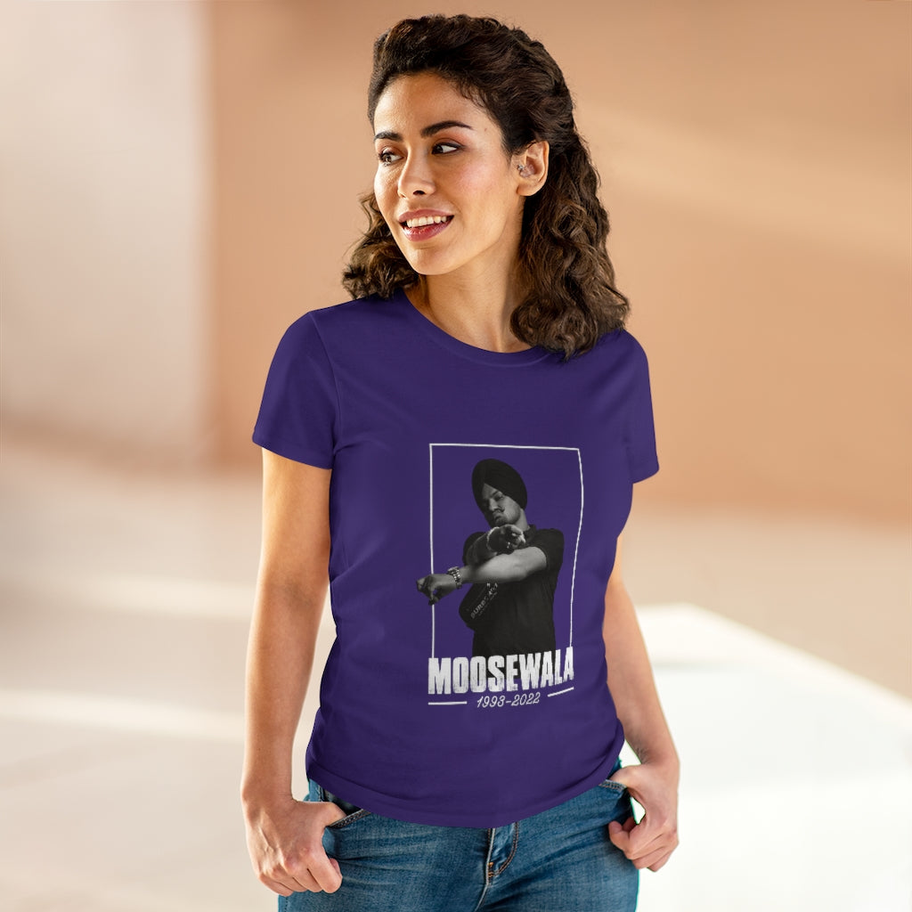 Moosewala Women's Cotton Tee