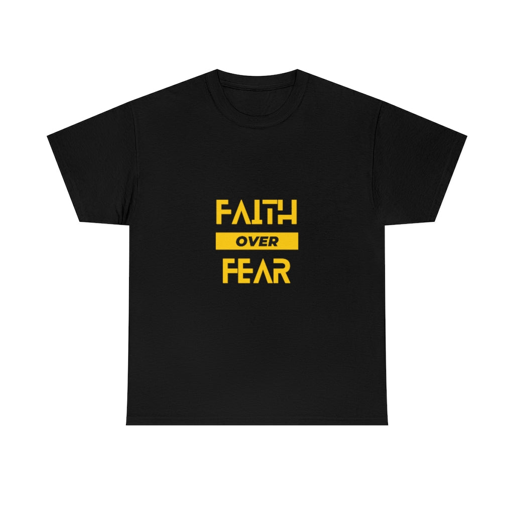 Faith over Fear Unisex Heavy Cotton Tee