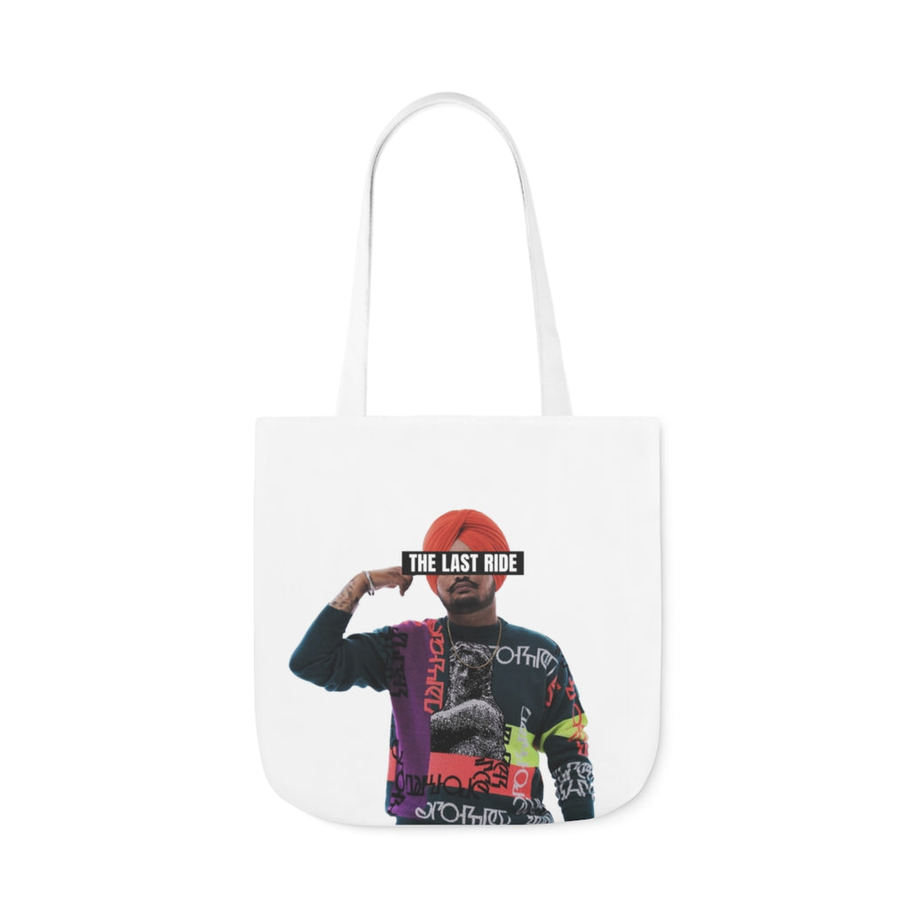 Tribute to Sidhu Moosewala Polyester Canvas Tote Bag