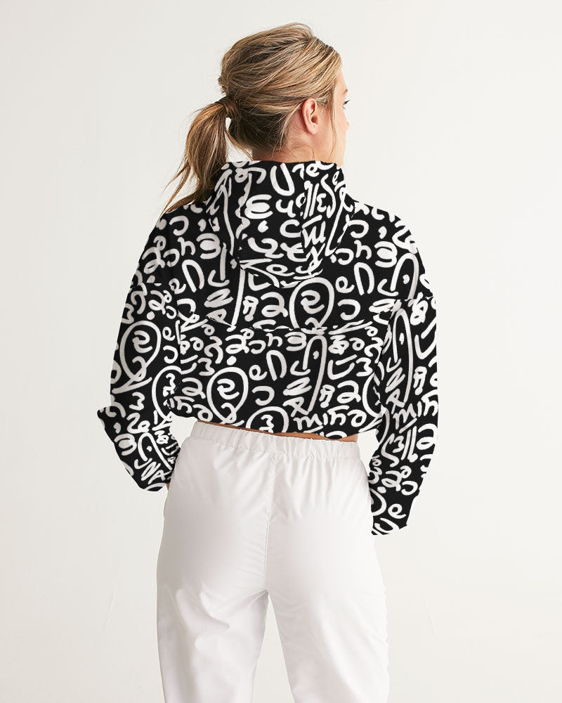 SIKHing |Seeking| Collection Women's Cropped Windbreaker