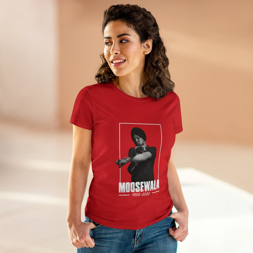 Moosewala Women's Cotton Tee