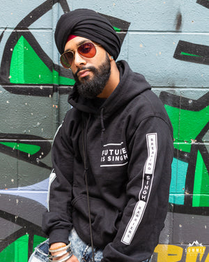 Men's Future is Singh | Breaking Barrier Hoodie