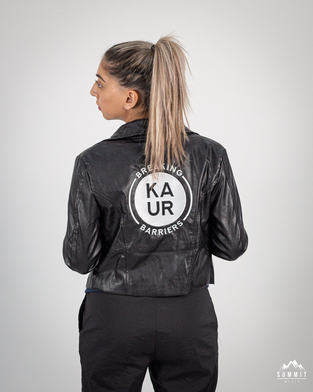 Kaur | Breaking Barriers | Vegan Leather Jacket