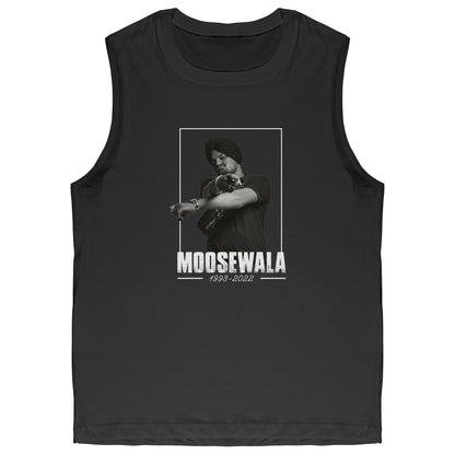 Sidhu Moosewala Muscle Tank Top for Men