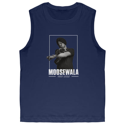 Sidhu Moosewala Muscle Tank Top for Men