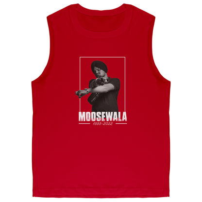 Sidhu Moosewala Muscle Tank Top for Men