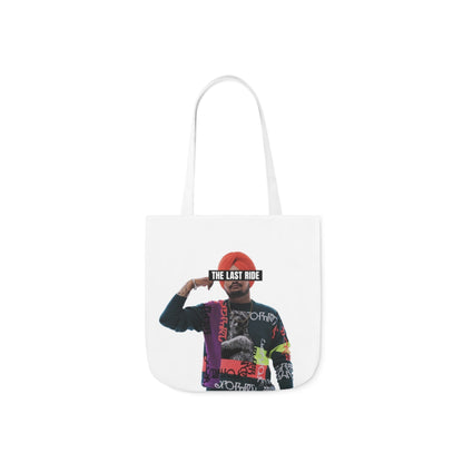 Tribute to Sidhu Moosewala Polyester Canvas Tote Bag