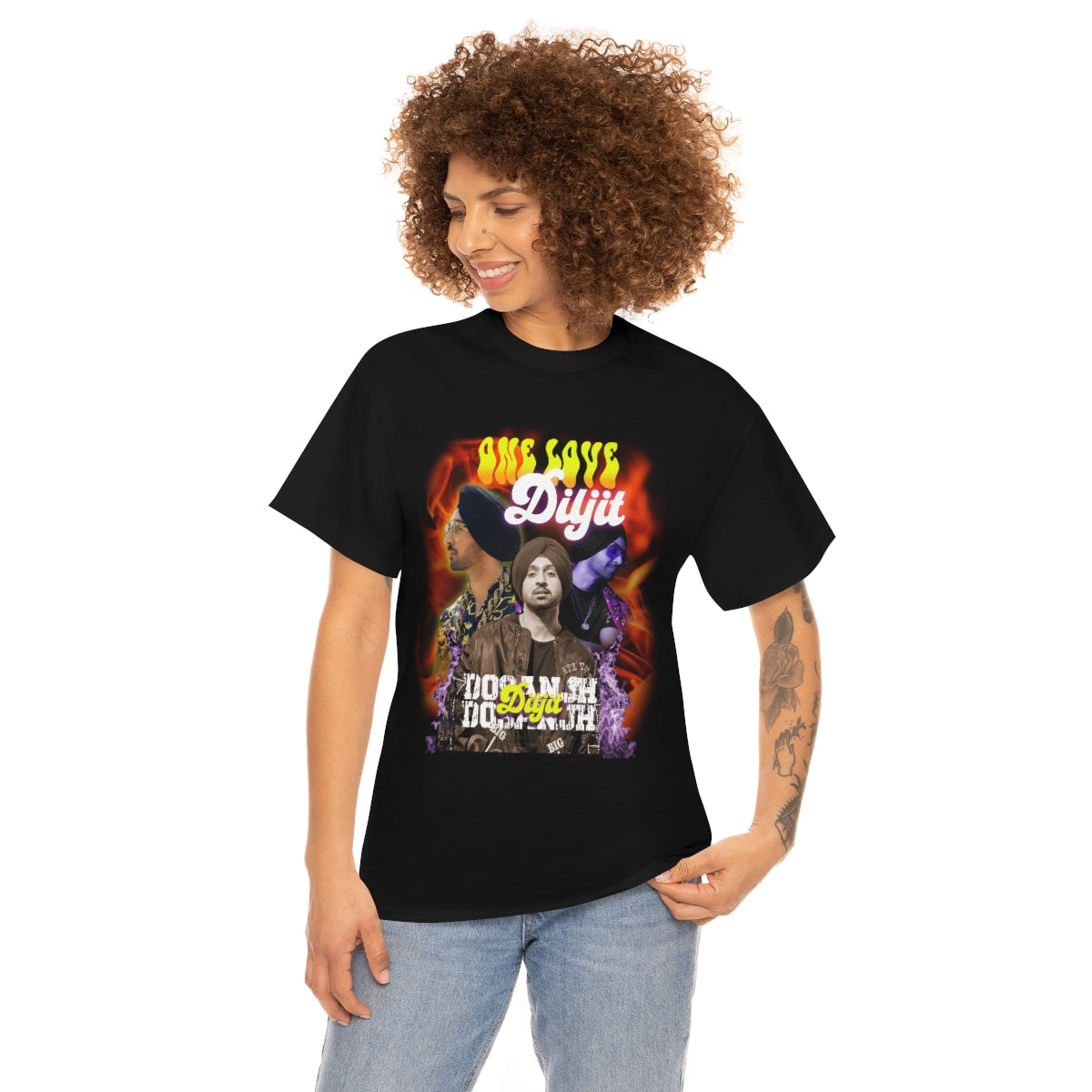 Diljit Dosanjh Fan Vintage Unisex Tee