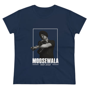 Moosewala Women's Cotton Tee