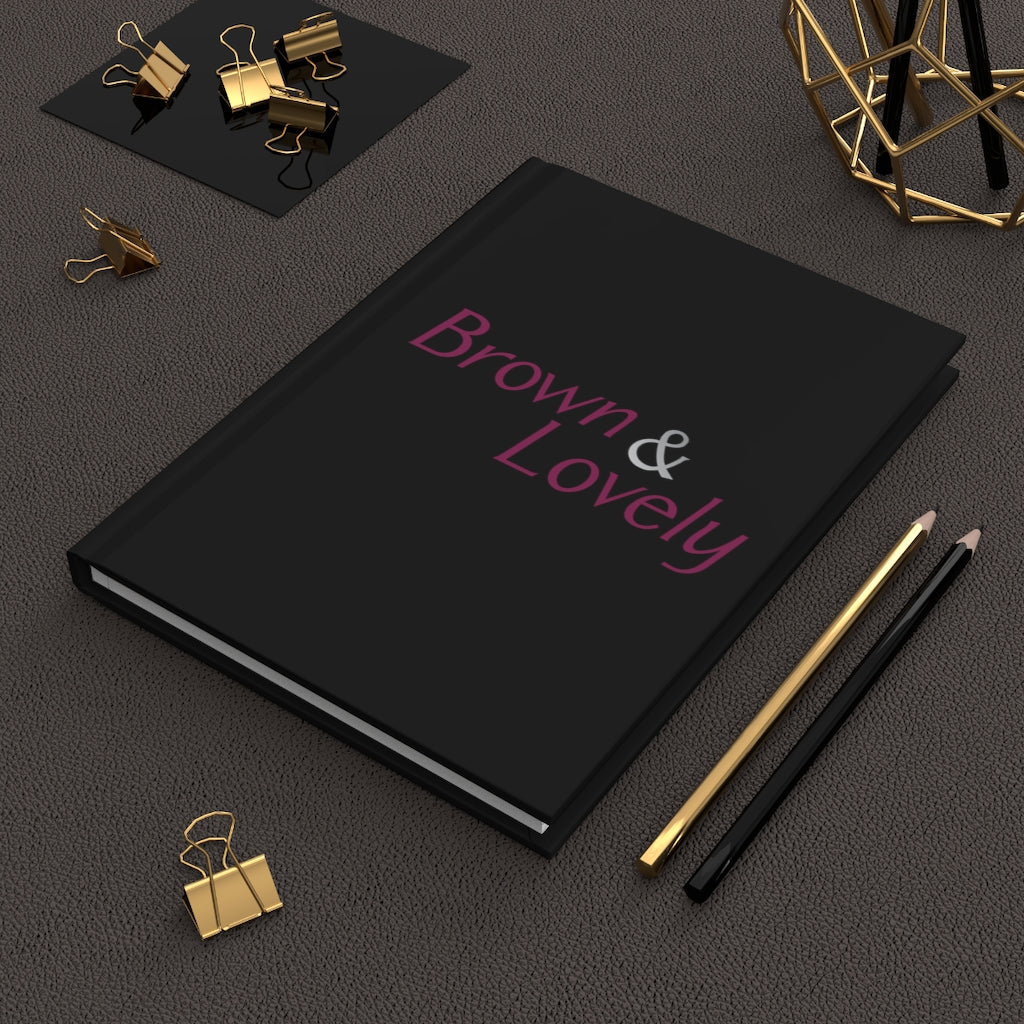 Brown & Lovely Hardcover Journal Matte