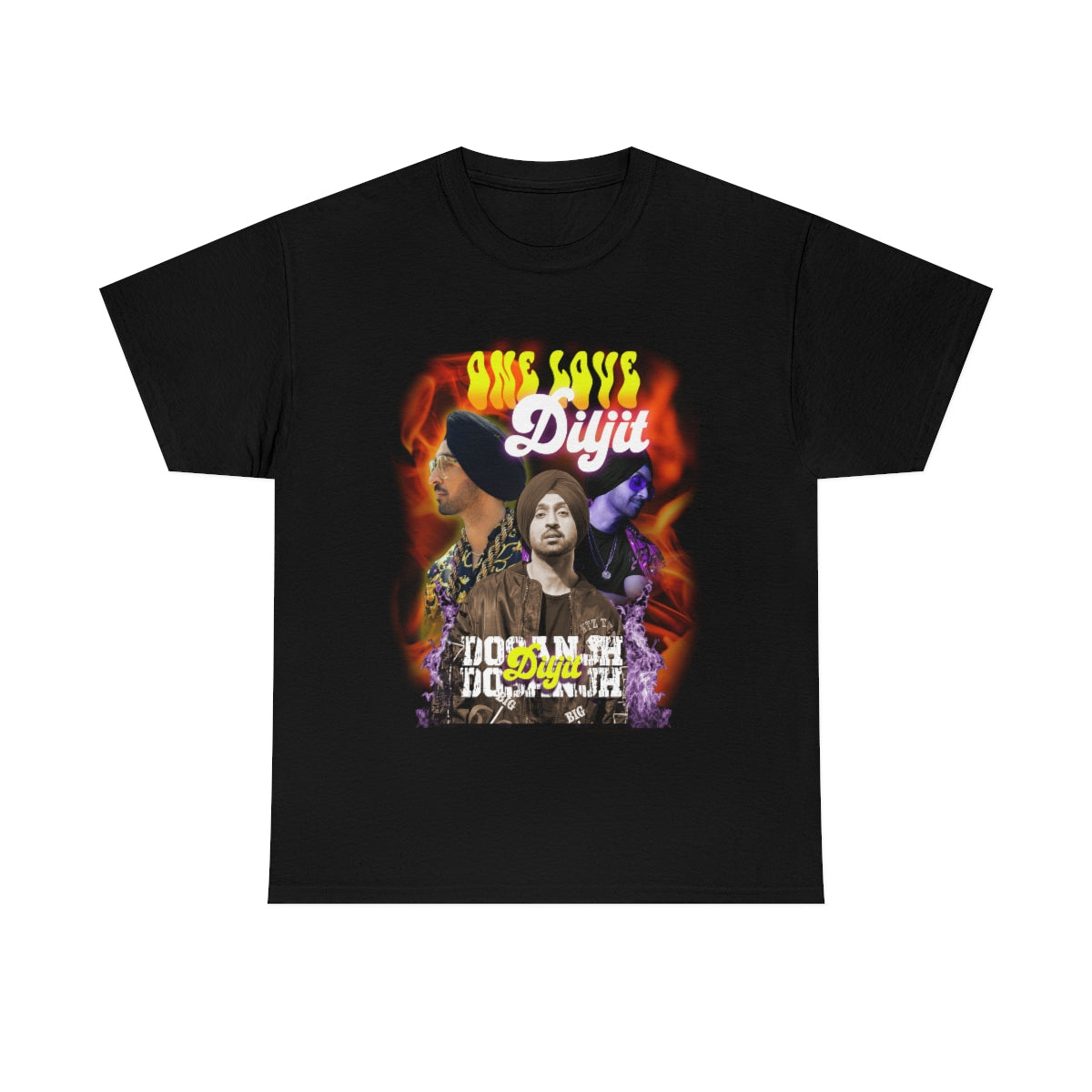 Diljit Dosanjh Fan Vintage Unisex Tee