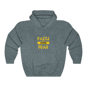 Faith over Fear - Unisex Hooded Sweatshirt