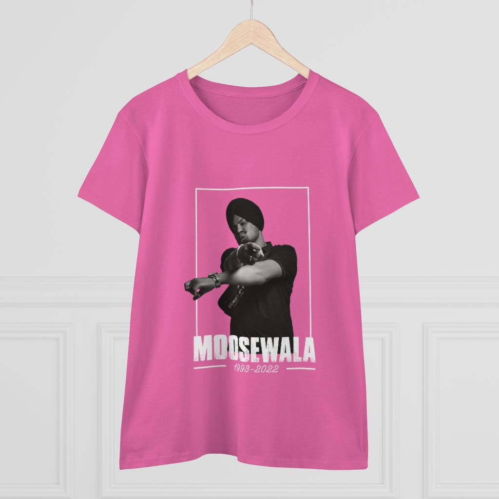 Moosewala Women's Cotton Tee