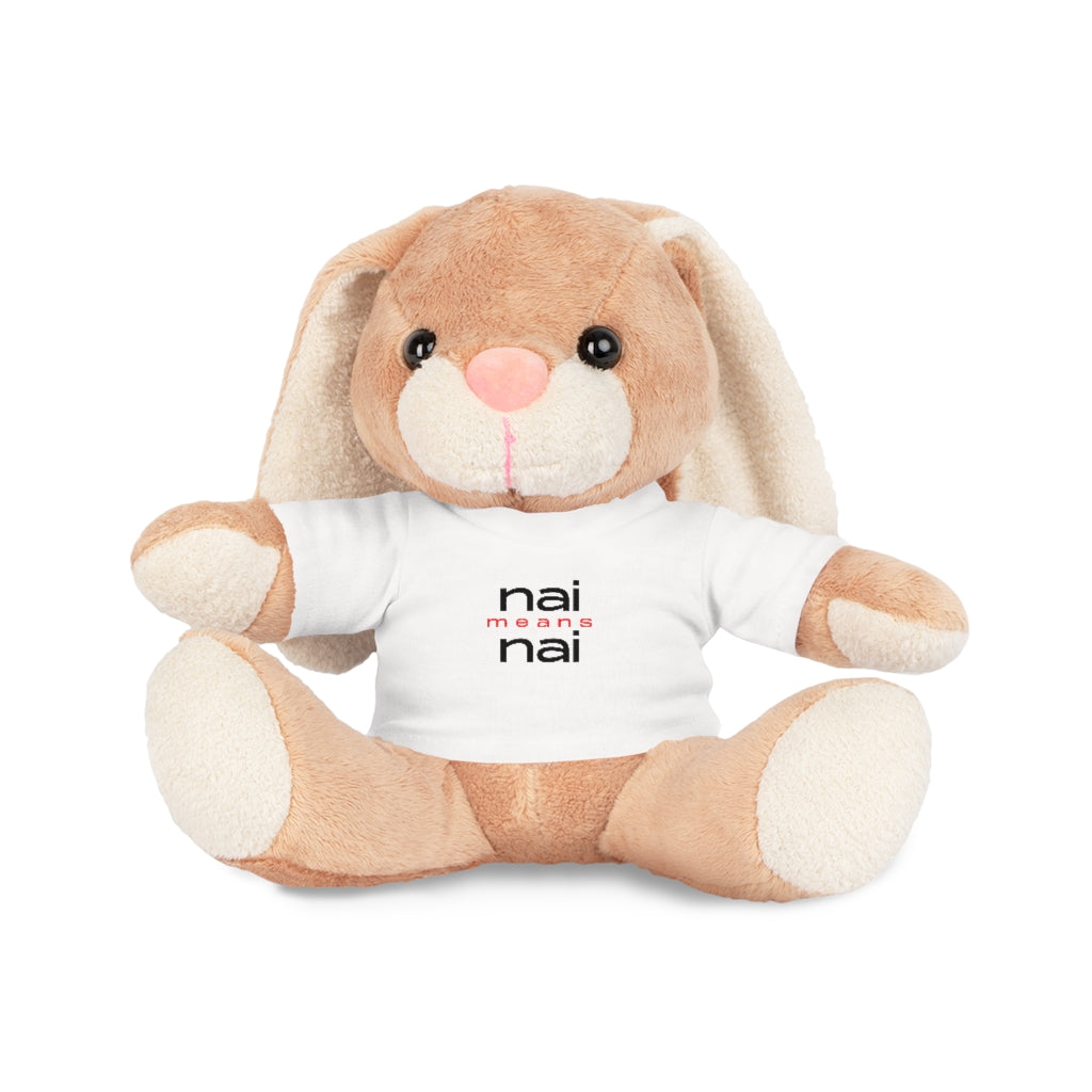 Nai means Nai - Plush Toy with T-Shirt