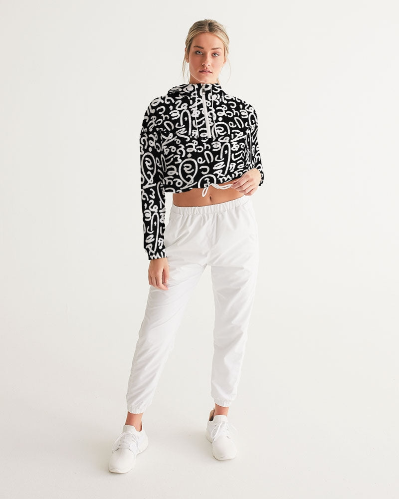 SIKHing |Seeking| Collection Women's Cropped Windbreaker