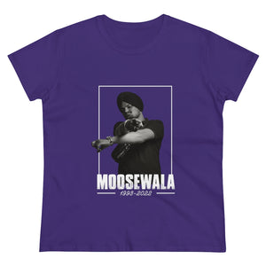 Moosewala Women's Cotton Tee