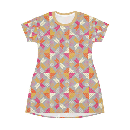 Phulkari Collection T-Shirt Dress