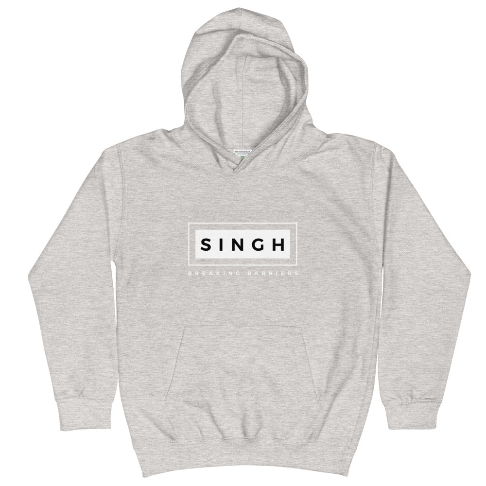 Singh Breaking Barriers Kids Hoodie