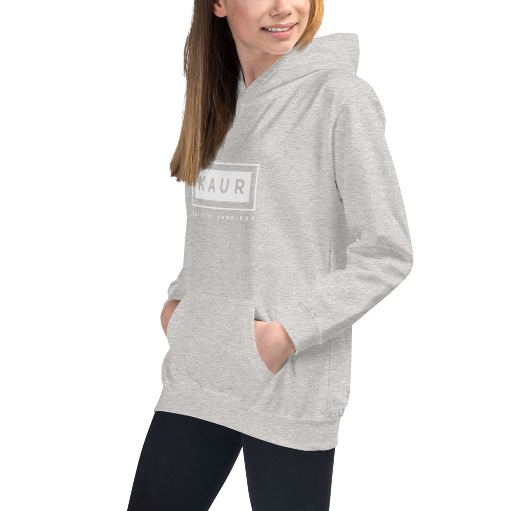 Kaur Breaking Barriers Kids Hoodie