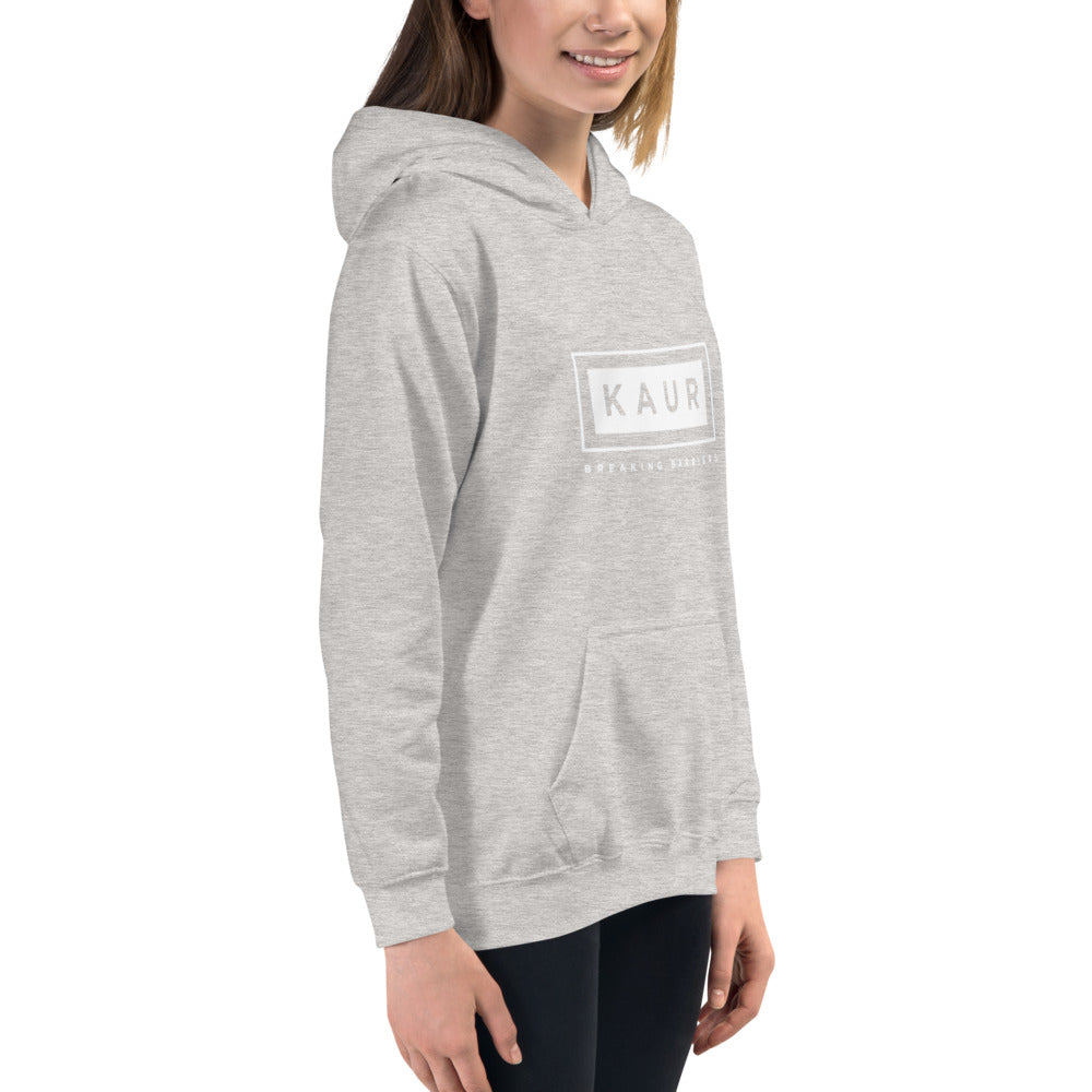 Kaur Breaking Barriers Kids Hoodie