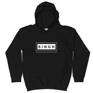 Singh Breaking Barriers Kids Hoodie