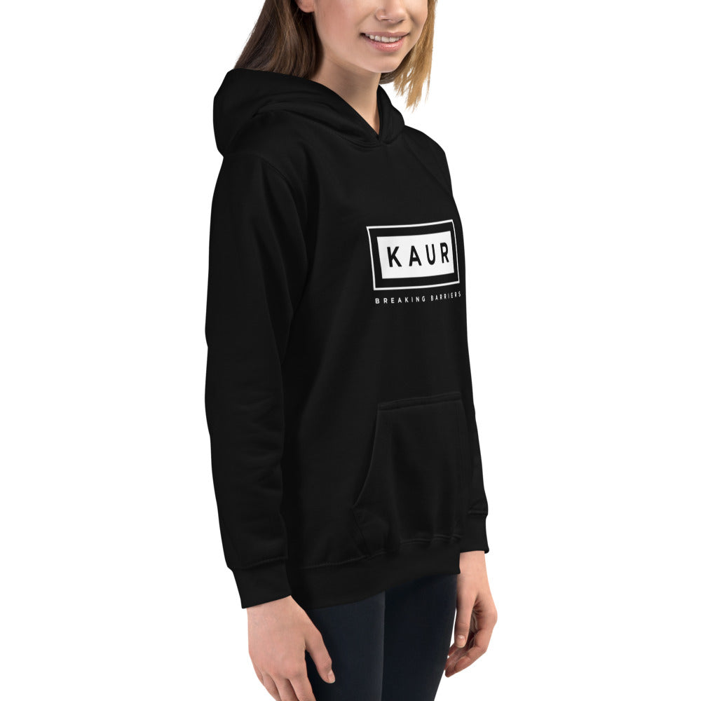 Kaur Breaking Barriers Kids Hoodie