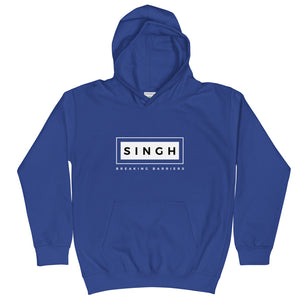 Singh Breaking Barriers Kids Hoodie