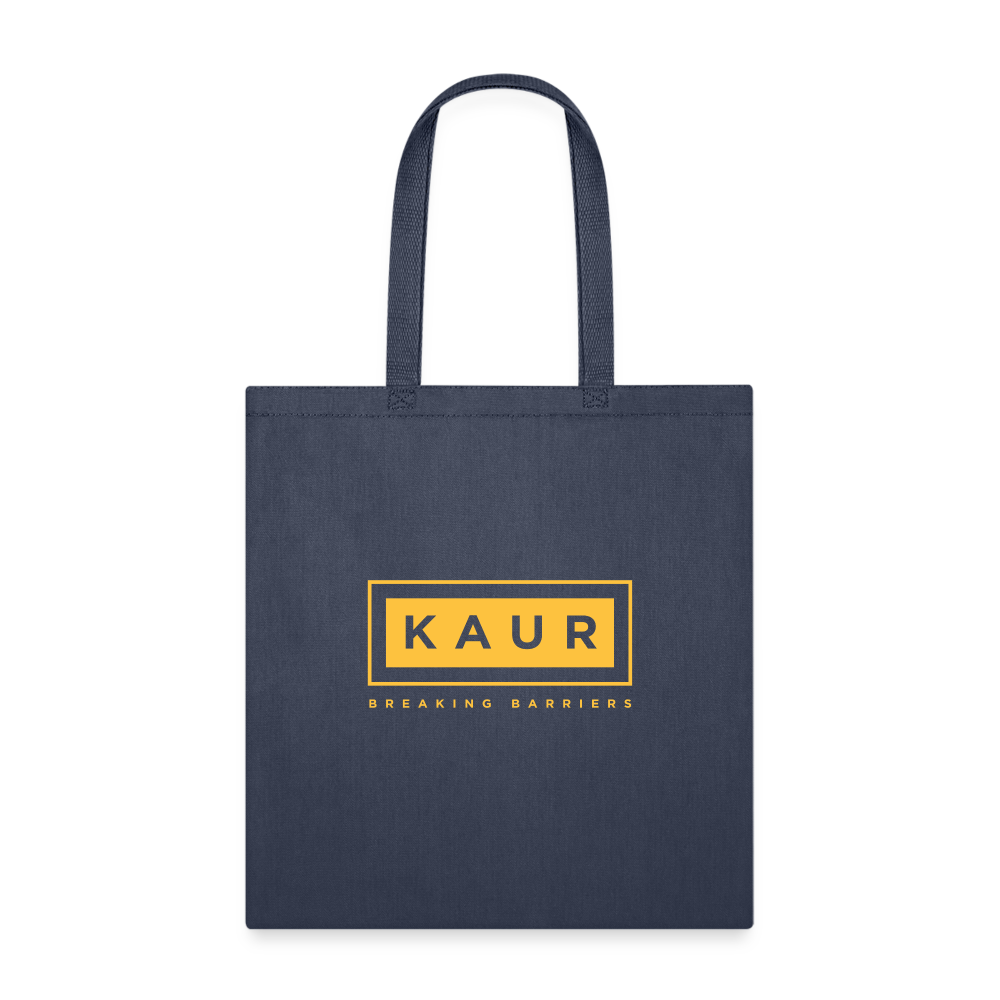 Kaur Breaking Barriers Tote Bag - navy