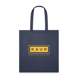 Kaur Breaking Barriers Tote Bag - navy