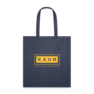 Kaur Breaking Barriers Tote Bag - navy