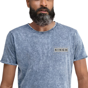 Singh Breaking Barriers | Denim T-Shirt