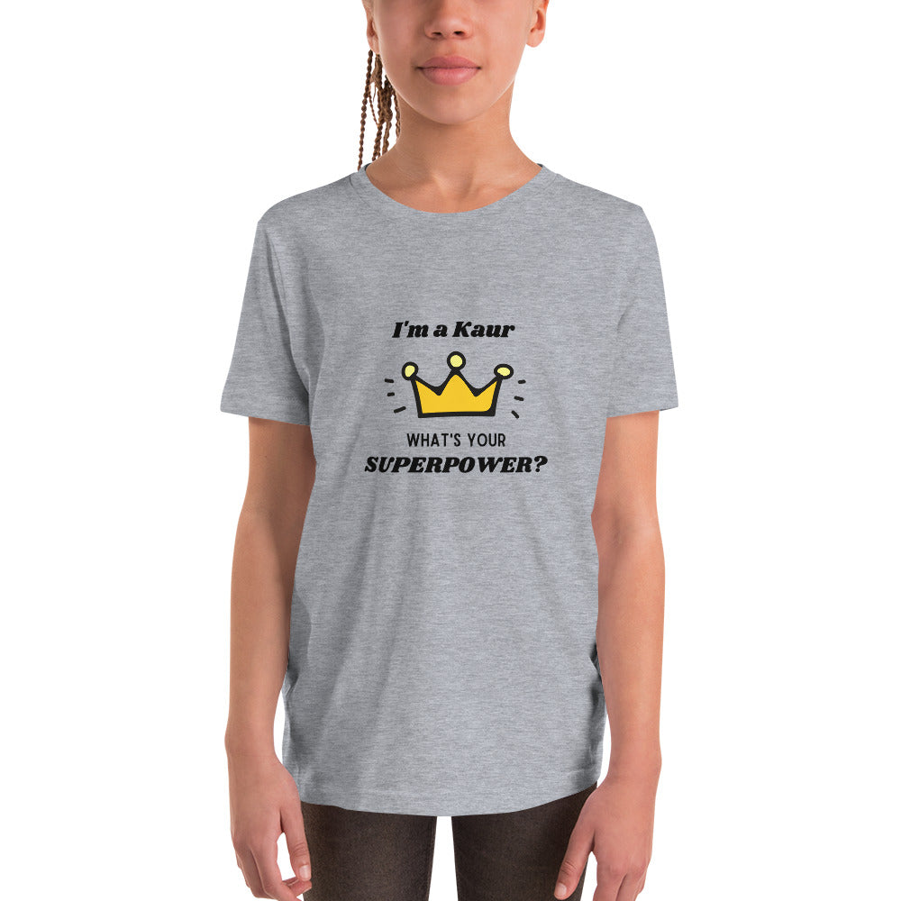 I am Kaur Youth Short Sleeve T-Shirt