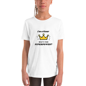 I am Kaur Youth Short Sleeve T-Shirt